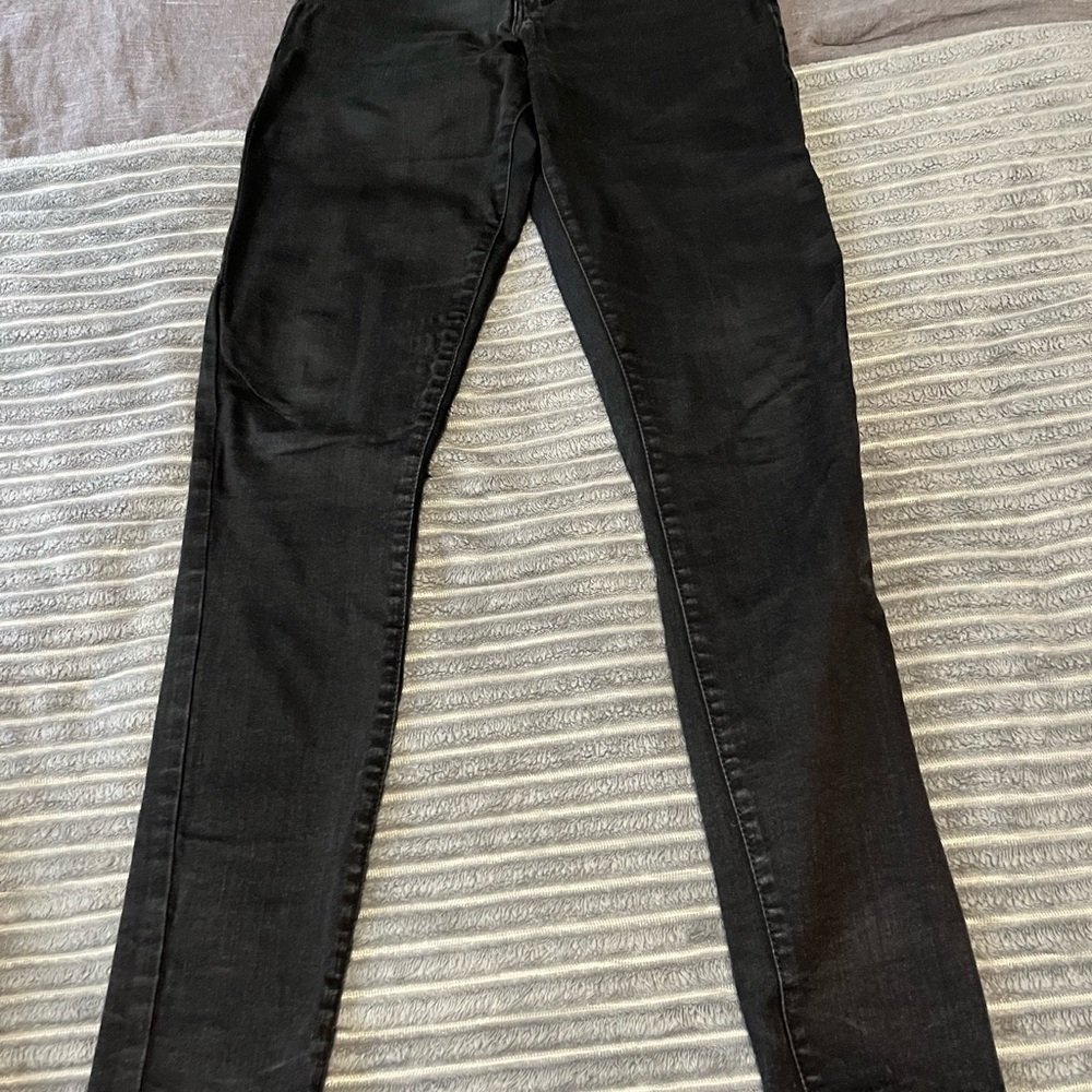 Forever 21 Charcoal Denim Pants